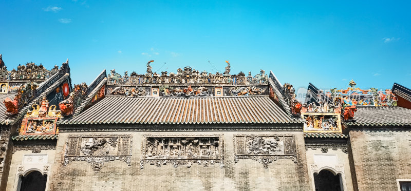 广州陈家祠岭南文化古建筑