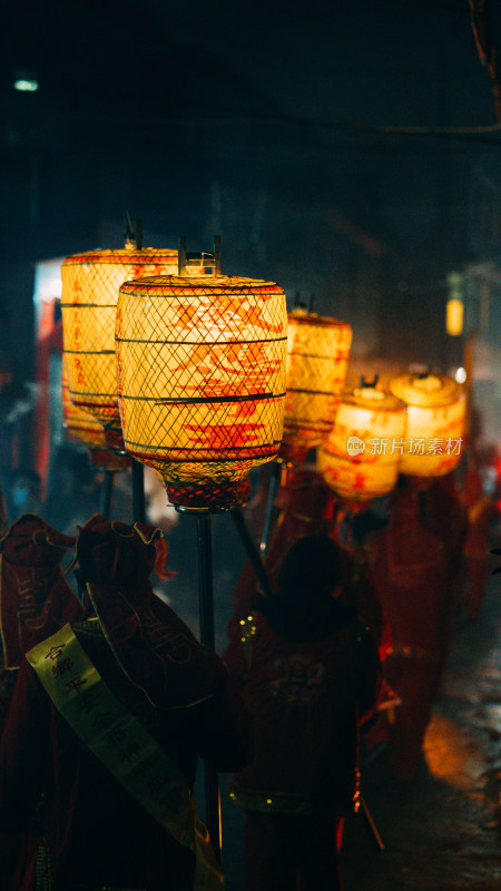 福州新春元宵节游神，规模盛大