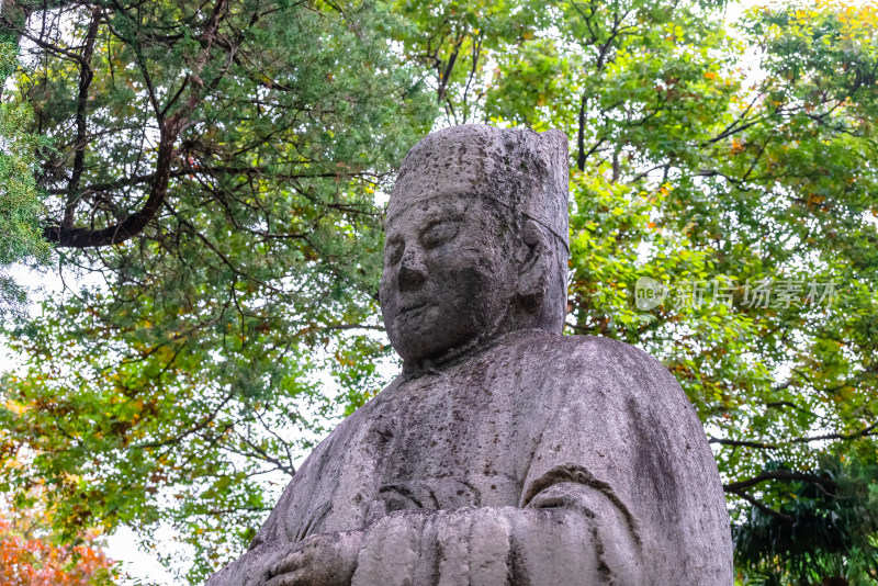 南京钟山风景名胜区明孝陵中的雕塑