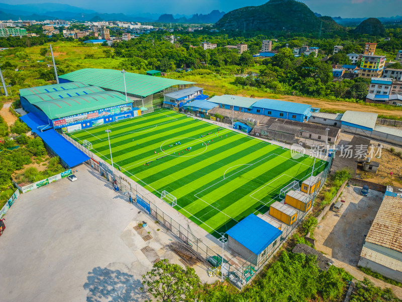 桂林七星区的五人制足球场