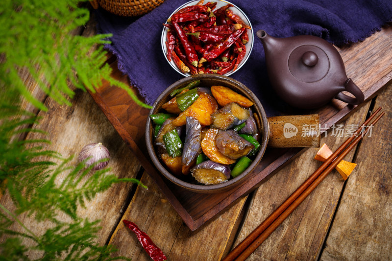 营养美味地三鲜