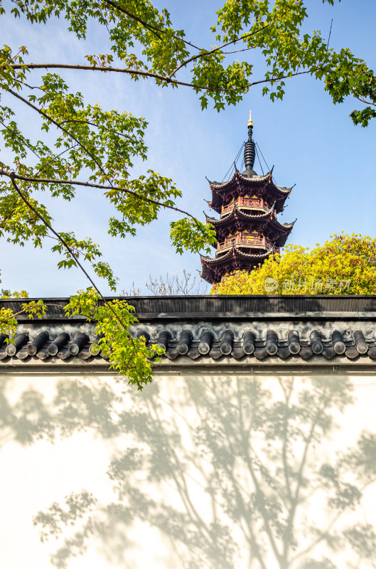 上海徐汇龙华寺龙华寺塔