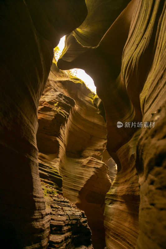 延安甘泉大峡谷