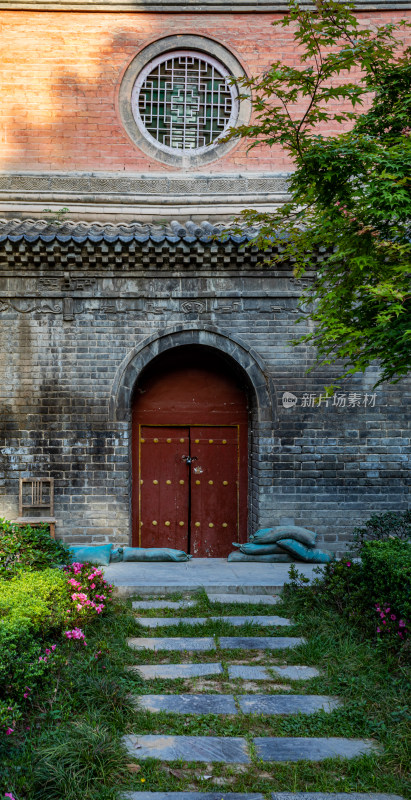 陕西西安大兴善寺佛教景点景观