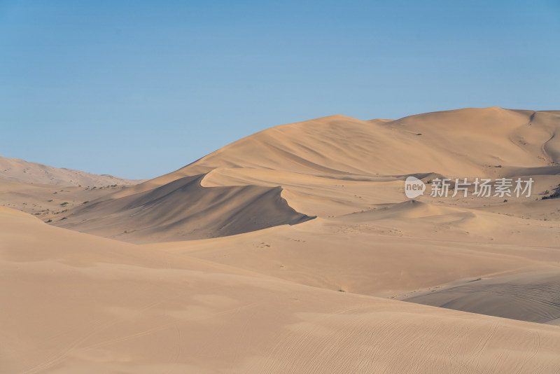 沙漠的线条 自然景观背景