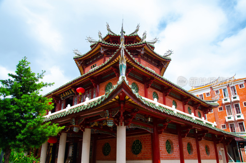 福建泉州承天寺闽南甲刹寺庙古建筑