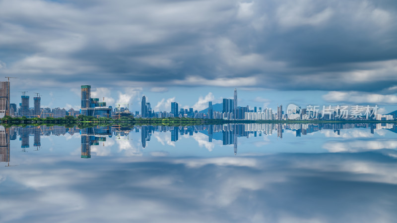 深圳南山区后海城市风光