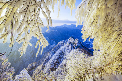 长城雪景