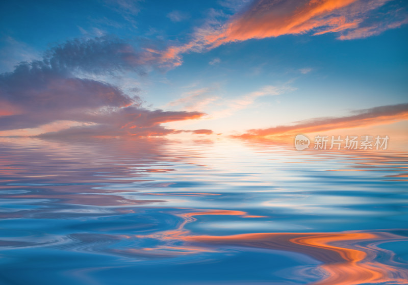 青海湖日出景观