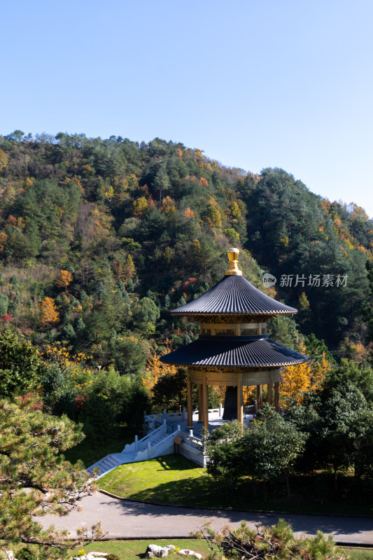 宁波奉化雪窦山雪窦寺弥勒大佛景区