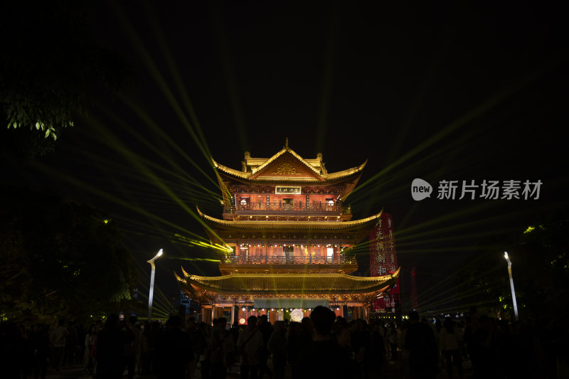 宜宾古建筑夜景