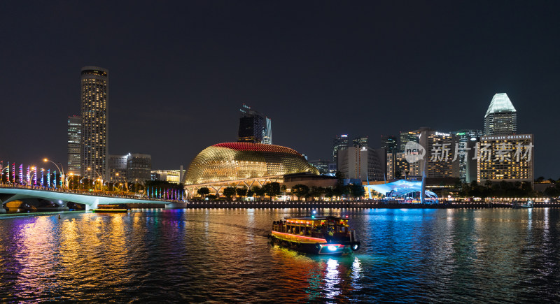 新加坡城市夜景