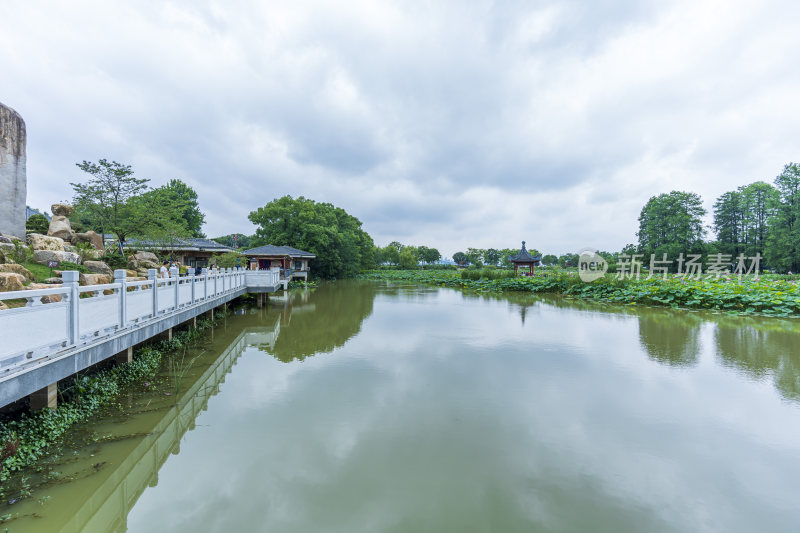 武汉东湖磨山景区风光