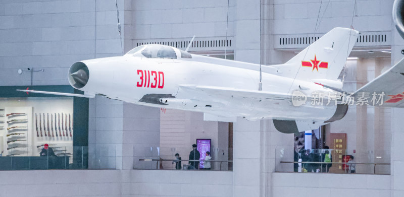 中国人民革命军事博物馆展出的各类战机