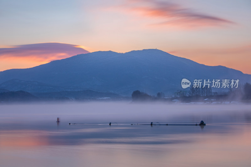 中国吉林省吉林市东山冬景