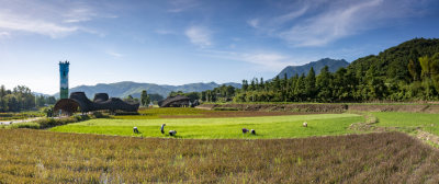 绿水青山发源地湖州安吉余村