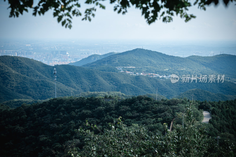 北京香山公园自然风景