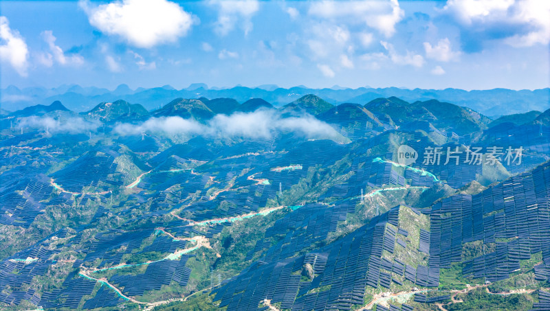 贵州山地光伏喀斯特地貌