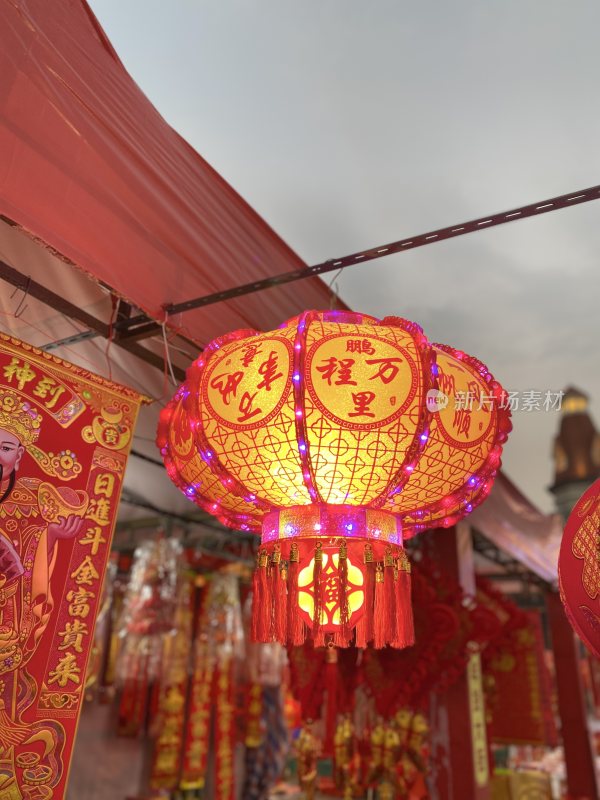 梧州街道夜景迎春花市繁花骑妙会