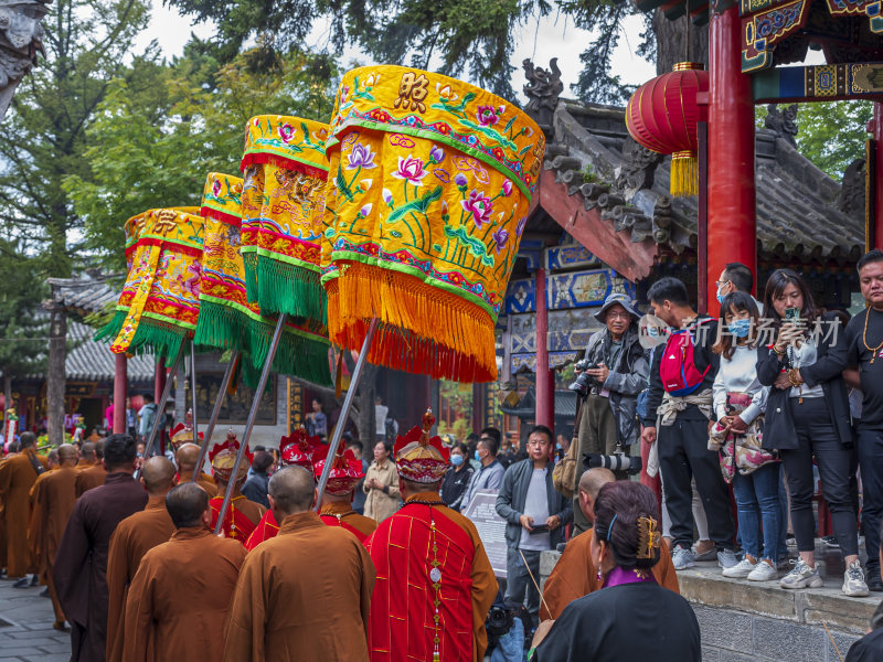 山西五台山黛螺顶