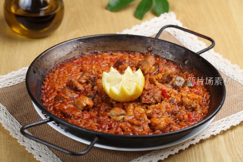 鸡肉小排烩饭