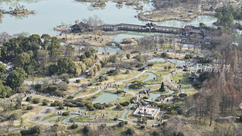 俯瞰景观公园 赏自然之美与人文之韵