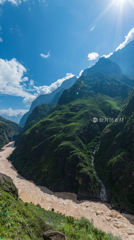 丽江虎跳峡高路徒步线