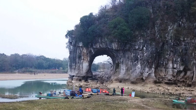 桂林象鼻山自然风景