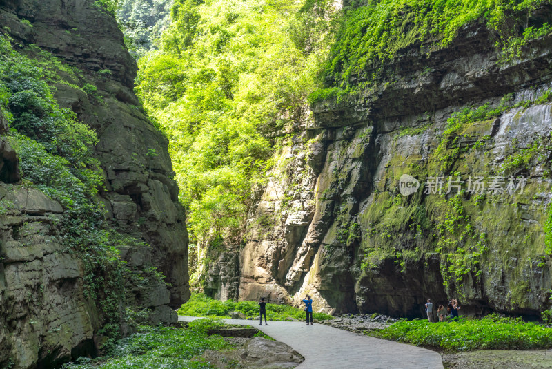 重庆武隆天坑天生三桥