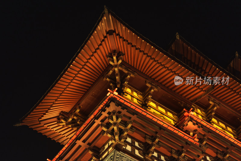 洛阳应天门夜景