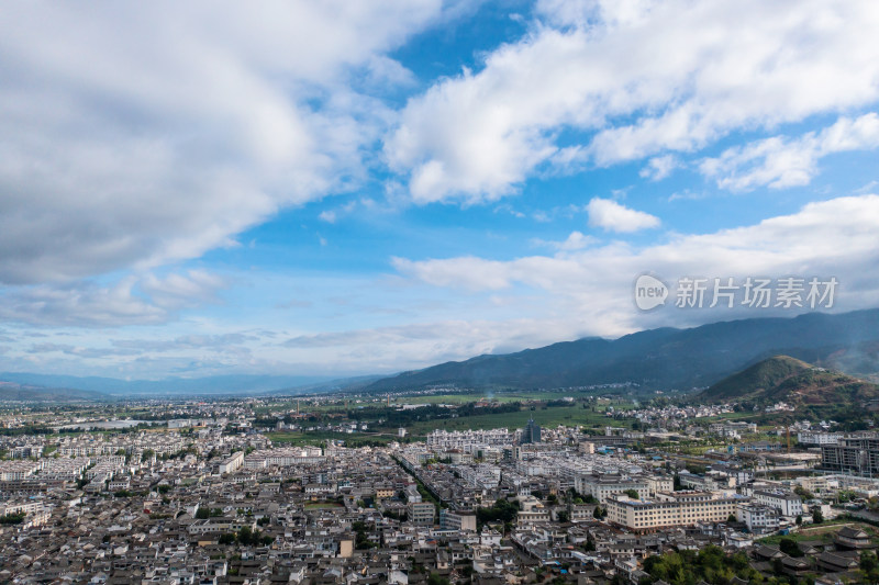 中国云南大理巍山古城风景