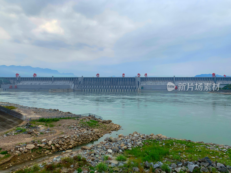 湖北宜昌三峡大坝风景区旅游风光