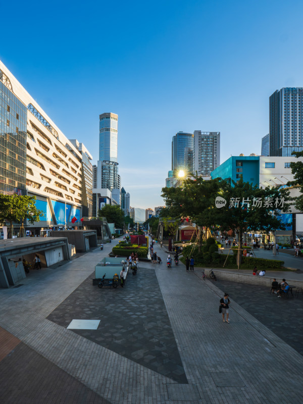 全国电子交易中心深圳华强北街景