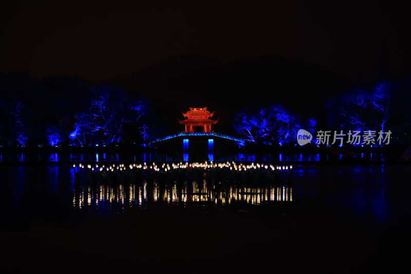 中国杭州西湖曲院风荷印象西湖 最忆是杭州