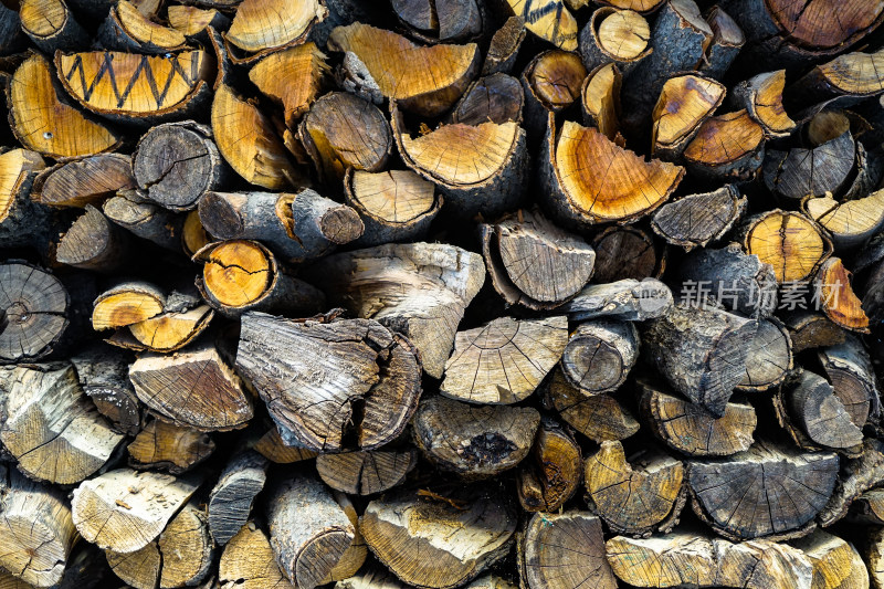 柴火伐木木材