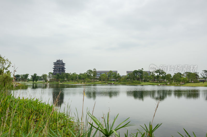 成都东安湖公园风景