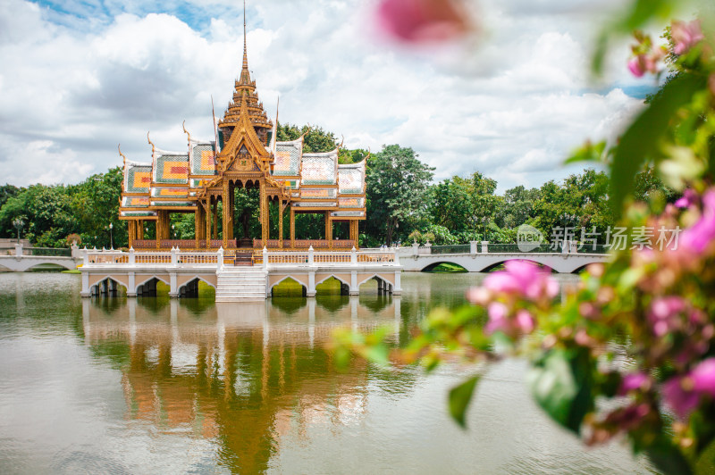 泰国大城邦芭茵夏宫建筑景观