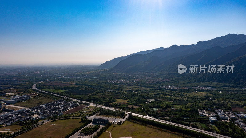 秦岭山脉航拍