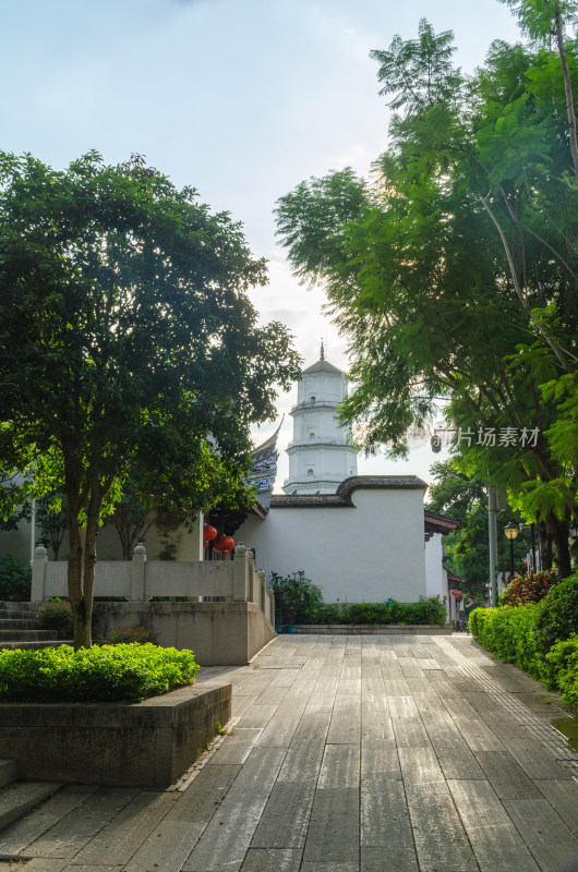 亚洲中国福建省福州市于山风景区定光寺白塔