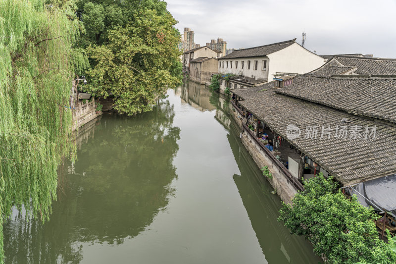 浙江绍兴广宁桥社区风景