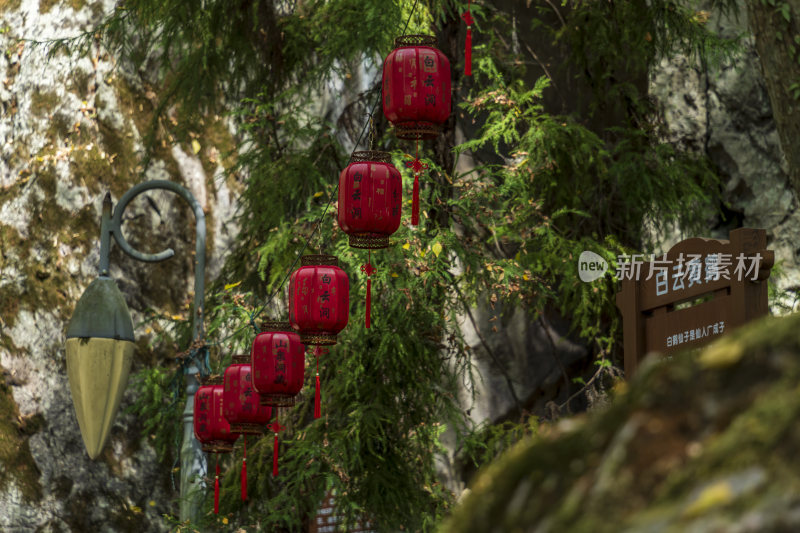 武汉江夏区白云洞景区风景