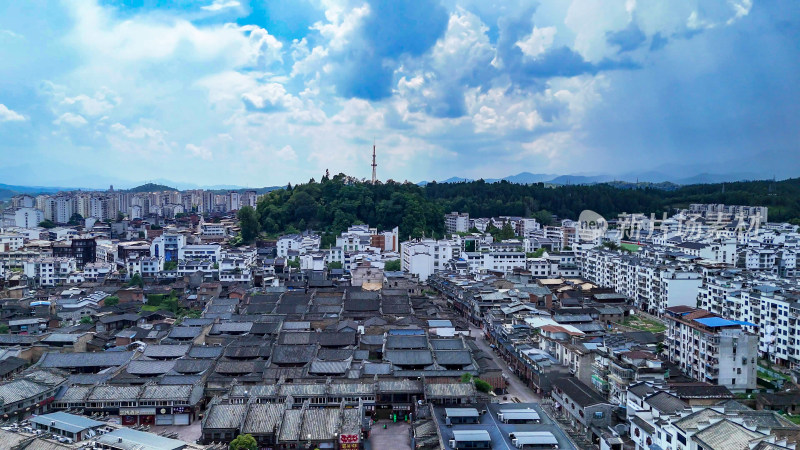 福建泰宁古城航拍