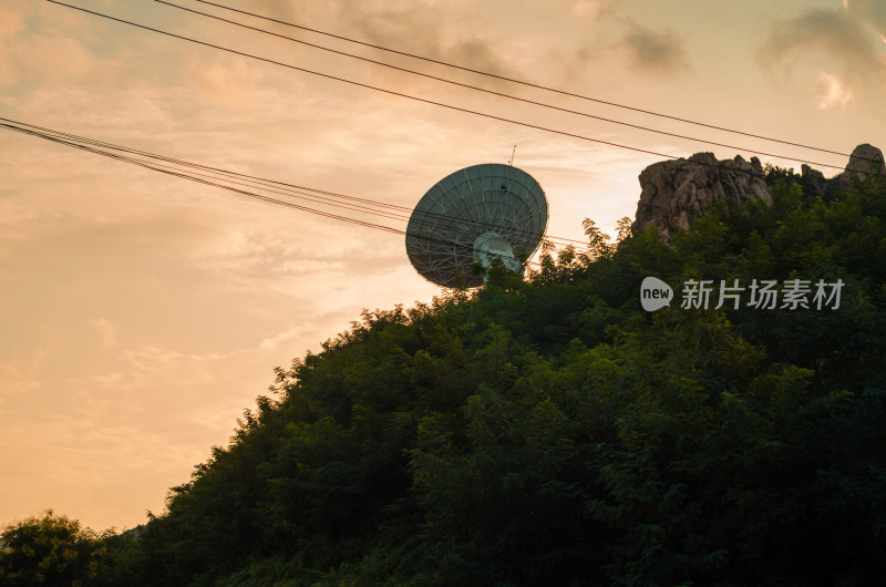 青岛浮山一个雷达探测器