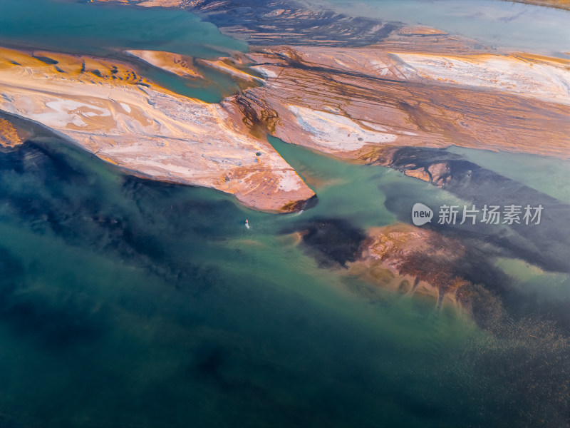 中国江河母亲河黄河生态湿地环境