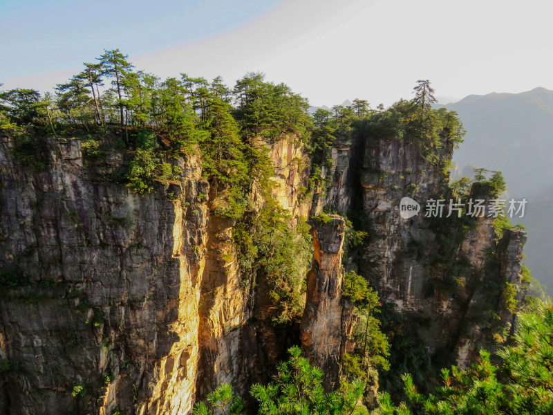 中国湖南张家界国家森林公园旅游风光