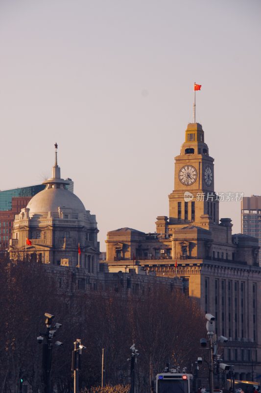 上海外滩历史建筑景观