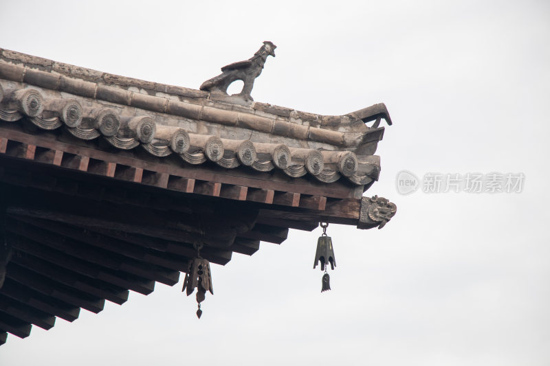 山西大同善化寺檐角装饰