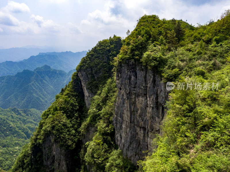 祖国壮丽山河湖南张家界风光航拍摄影图