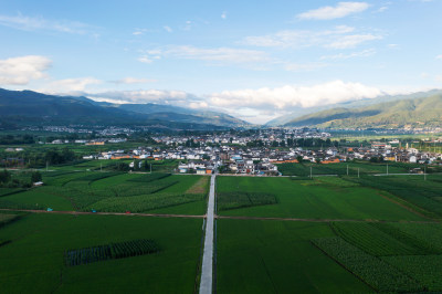 中国云南大理沙溪古镇风景