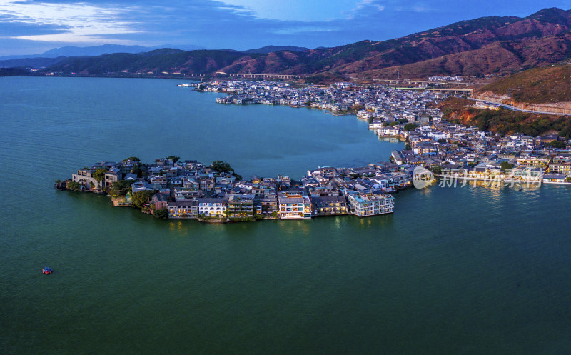 大理双廊的玉几岛风景区